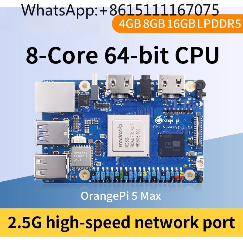 Orange Pi 5 Max Rk3588 - Orange Pi 5 Max RK3588 SBC